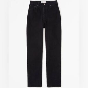 Abercrombie & Fitch Curve Love Ultra High Rise 90’s Straight Jean